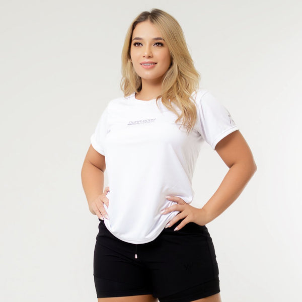 White Training T- Shirt