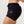 Shorts de running de dos capas negros para mujer