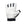 Palm of womens white workout glove