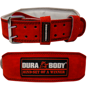 Double Suede Lever Weightlifting Belt