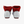 Charger l&#39;image dans la galerie, back of the White and Red Pro Level 2 Series sneakers
