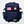 Load image into Gallery viewer, front of the navy blue military bag 

