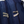 Load image into Gallery viewer, zippers of the navy blue military bag 

