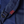 Load image into Gallery viewer, back logo tag of the navy blue military bag 
