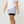 Cargar imagen en el visor de la galería, Pantalón corto de running de dos capas gris claro para mujer

