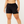 Load image into Gallery viewer, Women&#39;s Black 2-Layer Running Shorts

