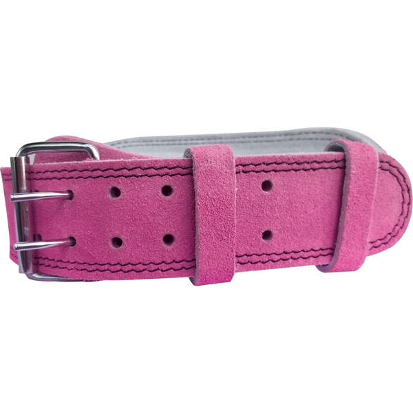 Back of Weightlifting Pink Belt