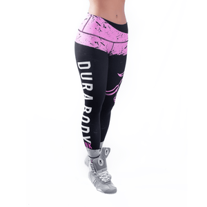 Black and Pink Leggings sold by DURABODY SPORTS