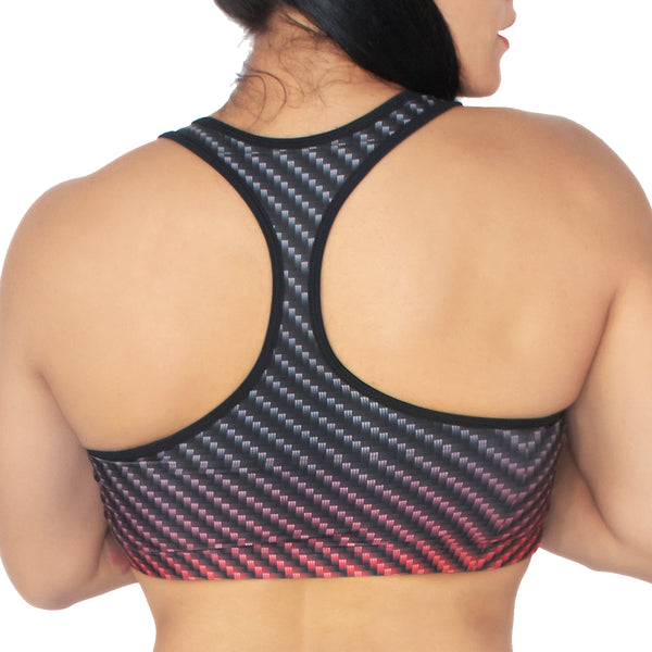 Soutien-gorge de sport en fibre de carbone