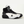 Load image into Gallery viewer, right side of White &amp; Black Pro Level 2 sneakers 
